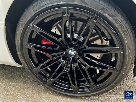 BMW 신형 G87 M2 930M 블랙유광 휠도색 + 레드 캘리퍼 도색 / 용인 처인구