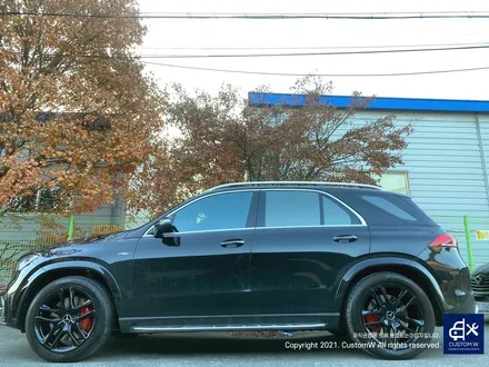 벤츠 GLE53 AMG 블랙 유광 휠도색 그리고 레드 캘리퍼 도색까지_! 완벽한 컬러 밸런스_! / 용인 처인구