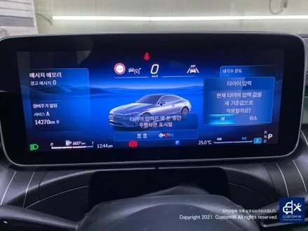 신차 출고 후, 방문 주신 고객님 감사합니다_! 디자인이 너무 이쁜데?!  벤츠 CLE450 블랙 실버 투톤 휠 도색 + 카본 세라믹 골드 컬러 AMG 캘리퍼 도색 / 용인 처인구