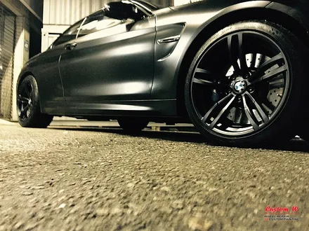 BMW M4 맷블랙(블랙무광) 휠도색으로 바디와 완벽한 조화를 맞추다. / 용인 처인구