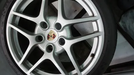 포르쉐 카레라 911 PDK 탑재된 997 MK2_! 건메탈 휠도색 작업입니다 / 용인 처인구