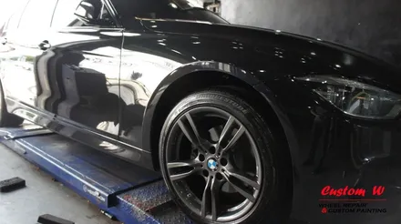 건메탈 휠도색- BMW 3시리즈 / 용인 처인구