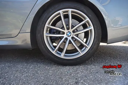 BMW G30 520D 상처난 휠 다이아몬드컷팅 휠수리(복원) / 용인 처인구