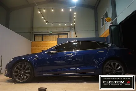 테슬라 모델 S 100D 휠수리(휠복원) / 용인 처인구