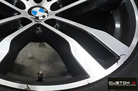 BMW X5 M50d 휠 상처 수리 블랙폴리시 복원 / 용인 처인구