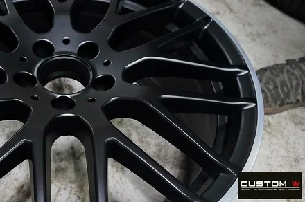 벤츠 CLA45 AMG 1개 무광 투톤 휠 다이아몬드 컷팅 휠복원 / 용인 처인구
