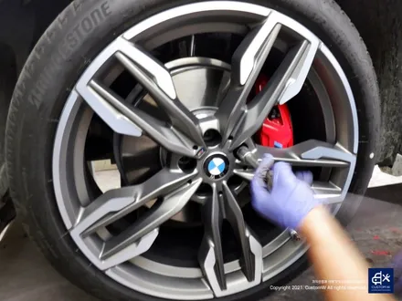 BMW X3 다이아몬드 컷팅 무광 휠복원 휠수리 / 용인 처인구