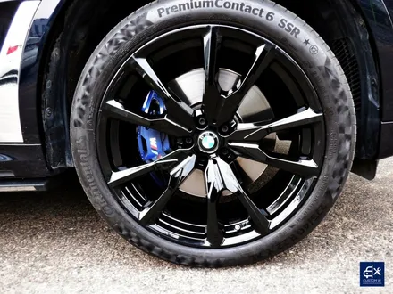 BMW X7 휠 상처 수리 후 블랙유광 휠도색 / 용인 처인구