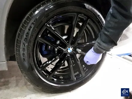 BMW X4 블랙유광 휠도색 휠수리 / 용인 처인구
