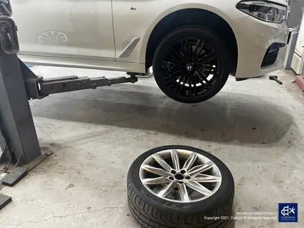 BMW 530i 664M 블랙유광 휠도색 / 용인 처인구