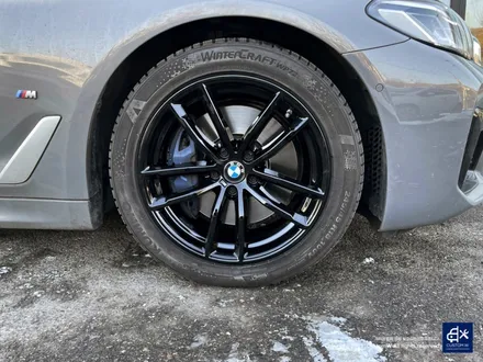 단조로운 실버휠의 변신! BMW G30 520i 662M 블랙유광 휠도색 / 용인 처인구