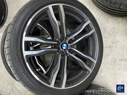 BMW X6M 휠수리 박리 후 블랙유광 휠도색 / 용인 처인구