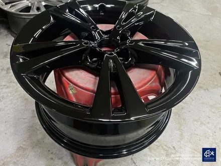 BMW 액티브 투어러 휠수리 후 블랙유광 휠도색 / 용인 처인구