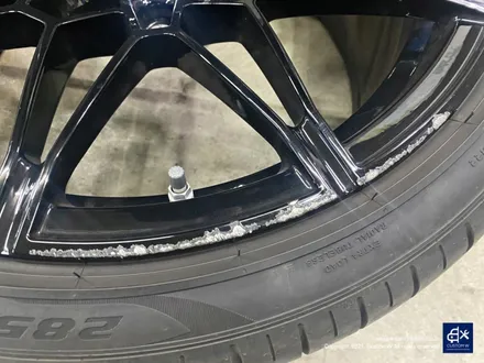 BMW G82 M4 826M 휠수리 후 블랙유광 휠도색 / 용인 처인구