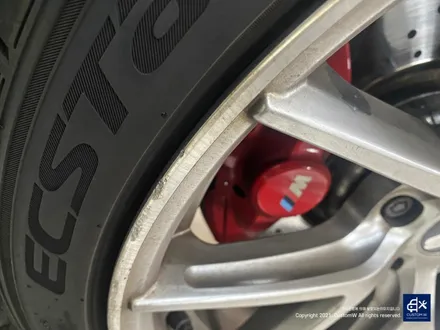 BMW F30 320d 블랙 실버 무광 투톤 휠도색 / 용인 처인구
