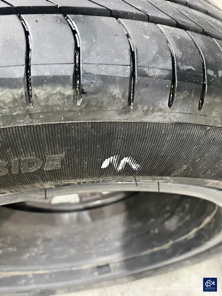 볼보 V90 블랙유광 휠도색 / 용인 처인구