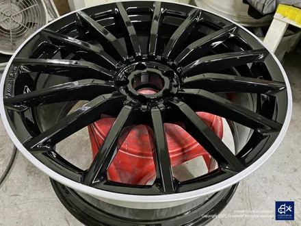 벤츠 GT43 AMG 블랙실버 투톤 유광 휠도색 / 용인 처인구
