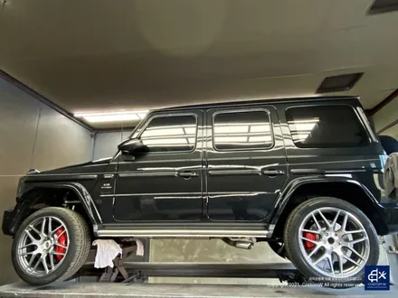 벤츠 G63 AMG G바겐 블랙 실버 무광 투톤 휠도색 / 용인 처인구