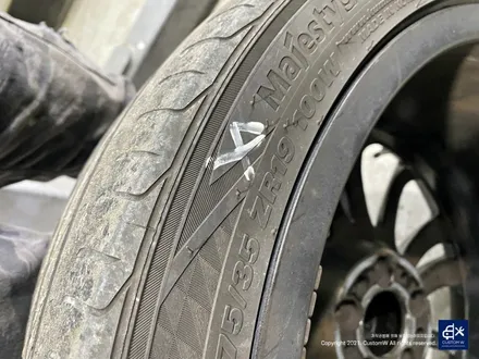 벤츠 CLS400d 휠수리 후 블랙유광 휠도색 / 용인 처인구