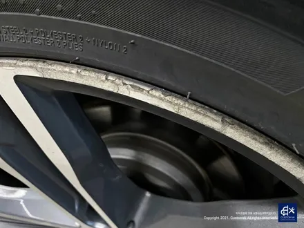 BMW 420d 휠수리 후 블랙유광 휠도색 + 레드 캘리퍼 도색 / 용인 처인구