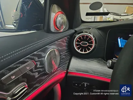 벤츠 W213 E53AMG 23년형 순정 전동 부메스터 트위터 장착 / 용인 처인구