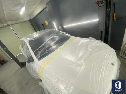 벤츠 GLC43 AMG 21인치 휠 상처 수리 후, 블랙 유광 휠 도색 + 건메탈 그레이 캘리퍼 도색 / 용인 처인구