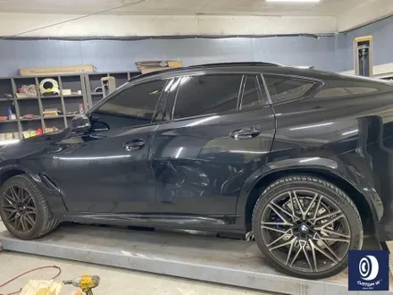 BMW X6M 컴페티션 818M 22인치 휠 상처 수리 후, 다이아몬드 커팅 휠 복원 / 용인 처인구