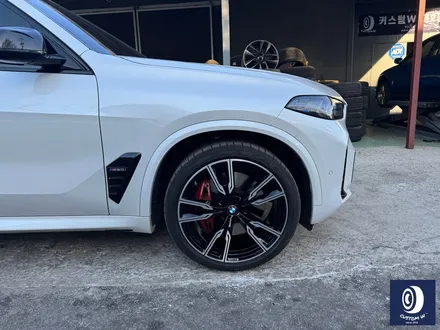 BMW X5 M60i 22인치 747M 휠 상처 수리 후, 다이아몬드 커팅 휠 복원 / 용인 처인구
