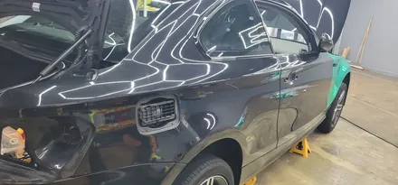 랩핑의 꽃 에메랄드 민트 미러 크롬 전체 랩핑 !! BMW 1시리즈 / 창원시 의창구