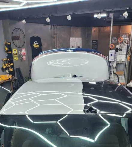 랩핑시공도 중요하지만 제거도 중요 합니다. SM6 랩핑제거 / 창원시 의창구