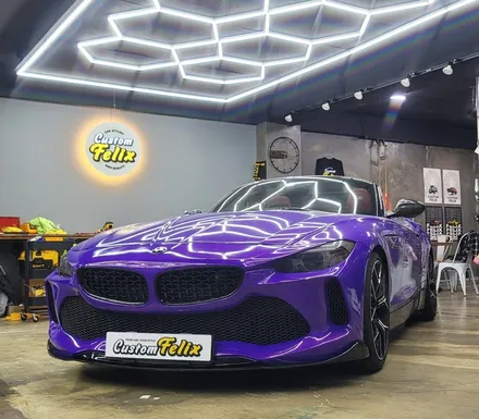 창원 부분랩핑 범퍼 보험처리 시공과 정보 BMW Z4 / 창원시 의창구