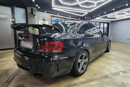 랩핑의 꽃 에메랄드 민트 미러 크롬 전체 랩핑 !! BMW 1시리즈 / 창원시 의창구