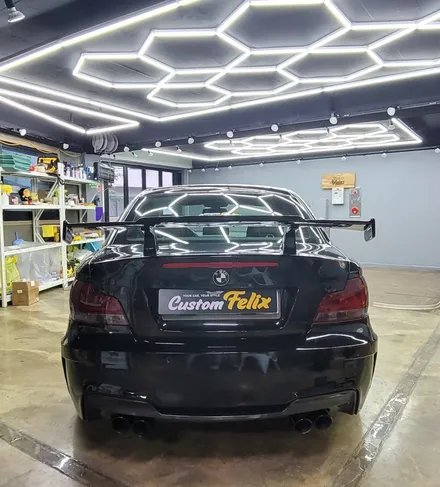 랩핑의 꽃 에메랄드 민트 미러 크롬 전체 랩핑 !! BMW 1시리즈 / 창원시 의창구