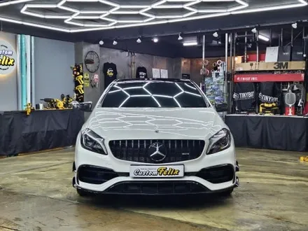 고급진 색감 변신 창원 타이니봇 전체랩핑 벤츠 A45 AMG 아라비안나이트 / 창원시 의창구