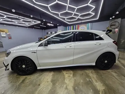 고급진 색감 변신 창원 타이니봇 전체랩핑 벤츠 A45 AMG 아라비안나이트 / 창원시 의창구