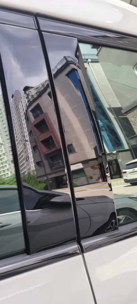 EV6 레인보우V90 전면30% 1열12% 2열,후면5% 패키지 시공 / 의정부시 낙양동
