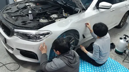 스톤칩, 스크래치 걱정 끝 !! 휀더 PPF 작업후기 / 의정부시 낙양동