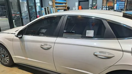 [카스페이스 의정부점] 소나타DN8하이브리드 레인보우V90, QXD5000, BAB115 신차패키지 시공후기 / 의정부시 낙양동