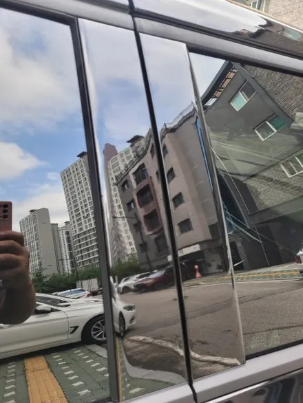 깔끔하고 가성비 좋은 올블랙 썬팅 레인보우i90 신차패키지 / 의정부시 낙양동