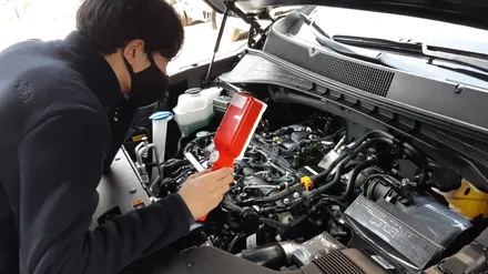 신차컨디션 제대로 확인해보자 !! 카스페이스 의정부점 신차검수 / 의정부시 낙양동