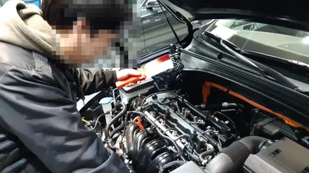 중고차인가? 신차인가? 트렁크 스크래치 대박 ㅠㅠ / 의정부시 낙양동