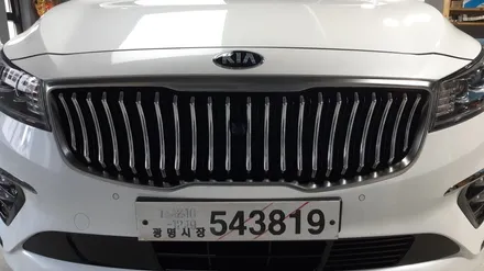 레인보우 V90, 천정모니터, 세로그릴 외 작업후기 / 의정부시 낙양동