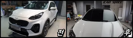● 틴팅 + 블랙박스 + 본넷방음 + 유리막코팅 외 패키지 시공후기 / 의정부시 낙양동