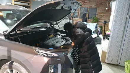 타이가브라운 컬러와 레인보우 V90의 환상적 케미 / 의정부시 낙양동