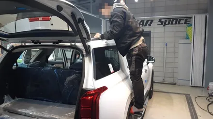 도장먼지도 모자라 도장면 이물질 대체 이게 뭐람?? / 의정부시 낙양동