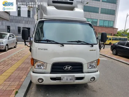 [E마이티 2.5t 냉동탑차]산본 당정 부곡 송정 화물차 재시공 썬팅 세인트아모 스퍼터 반사필름 및 하단띠