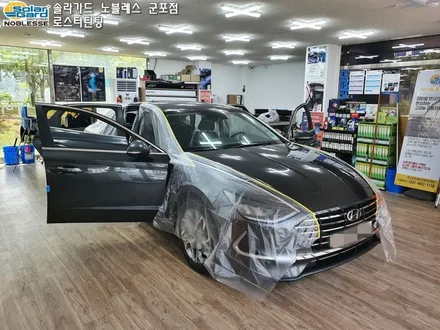 DN8소나타 신차패키지 솔라가드 차콜전체 진행한 안양썬팅