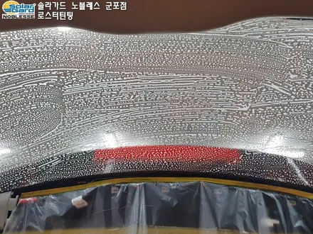 수원썬팅 더뉴카니발 신차패키지 A코스 GSC사이드스텝까지!