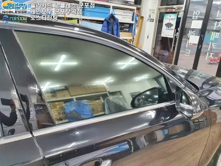 Audi 아우디 A8 의왕 및 안산썬팅 솔라가드 노블레스 전체 재시공 작업후기