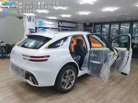 안양에서 제네시스 GV-70 신차검수 썬팅 파인뷰 LX5000 PPF 시공 후기